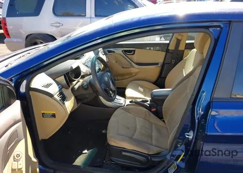 2013 Hyundai Elantra Gls from USA, damaged, VIN KMHDH4AE5DU874012